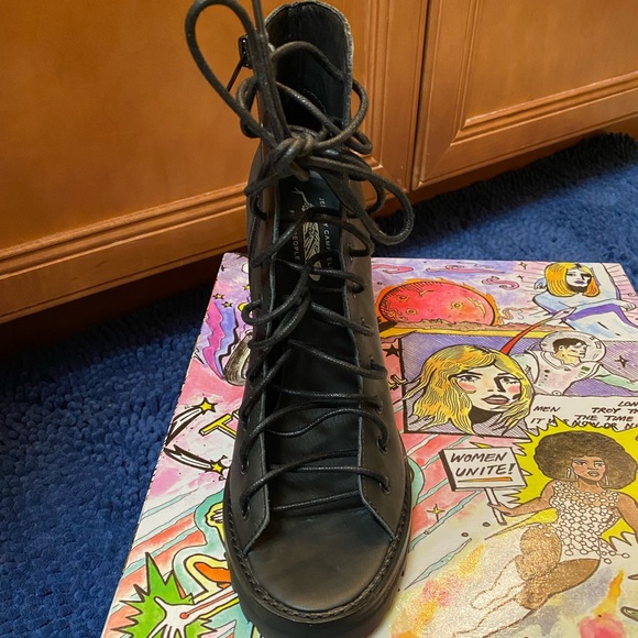 Free People Shoes - Free People Jeffrey Campbell black boot/heel
